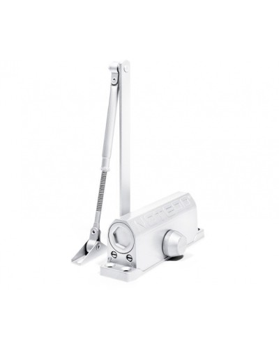 Доводчик дверной с рычажной тягой DC-065 EN3/4/5, белый NOTEDO DC065W в Рубцовске Доводчики Pintop.ru