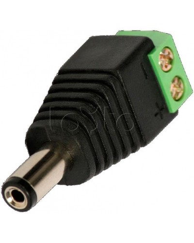 Разъем питания штекер 2.1х5.5 с быстрозажимной колодкой (50шт/уп) REXANT (14-0314-2) в Рубцовске Коннекторы Pintop.ru