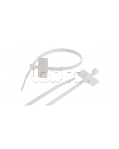 Стяжка NIKOMAX NMC-CTN100-25-MK-WT-100 (100шт) в Рубцовске Стяжки-хомуты Pintop.ru