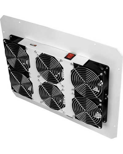 Панель вентиляционная с 6 вентиляторами TLK TLK-FAN6-GY в Рубцовске Вентиляторные модули Pintop.ru
