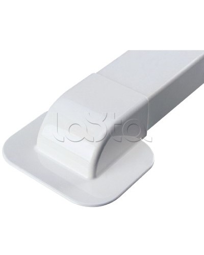 Ввод в стену под углом 90 град. для короба 90х60 мм DKC AIR90608 в Рубцовске Аксессуары для кабель-канала Pintop.ru