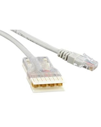 Патч-корд 110 тип-RJ45, 1 пара (1 м) Hyperline PC-110-RJ45-1P-CX-1M-LSZH-GY в Рубцовске Патчкорды (медные) Pintop.ru