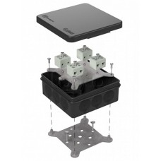 Коробка огнестойкая для о/п двухкомпонентная 60-0303-9005-FR6.0-8 Е15-Е120 100х100х40 Промрукав (60-0303-9005-FR6.0-8)