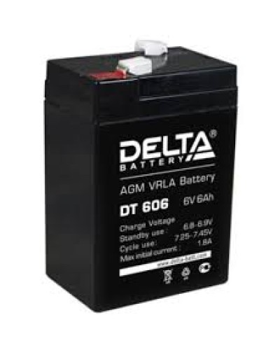 Аккумулятор свинцово-кислотный Delta DT 606 в Рубцовске Электротехническое оборудование Pintop.ru