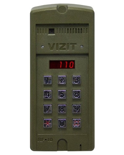 Блок вызова Vizit БВД-SM110RCP в Рубцовске Блоки вызова многоабонентные Pintop.ru