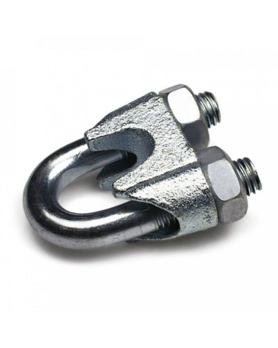 Зажим троса одинарный D5мм тип Слоник DIN 741 (100 шт/уп) Промрукав (PR08.3893) в Рубцовске Держатели, клипсы, скобы Pintop.ru