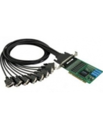 Плата 8-портовая RS-232/422/485 для шины Universal PCI Moxa CP-118U в Рубцовске Сетевые карты Pintop.ru