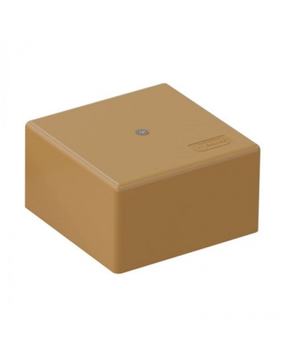 SD3 Коробка распределительная для о/п, для монтажного пистолета 75x75x40мм, 12 пар 10мм2, (беж.) Экопласт (72936BG) в Рубцовске Распределительные коробки Pintop.ru