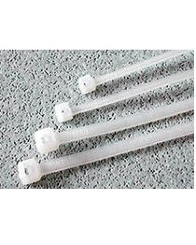 Хомут-стяжка нейлоновый, неоткрывающийся, 250х3.6 мм, белые Hyperline GT-250IC (100 шт/уп) в Рубцовске Стяжки-хомуты Pintop.ru