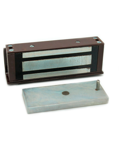 Замок электомагнитный Олевс М1-500 (коричневый) в Рубцовске Электромагнитные замки Pintop.ru