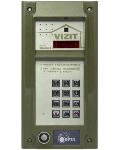 Блок вызова домофона Vizit БВД-М202RTCP в Рубцовске Блоки вызова многоабонентные Pintop.ru