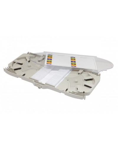 Сплайс-кассета на 24 (48) соединения, пластик Eurolan 33B-03-24GY в Рубцовске Кроссы оптические Pintop.ru