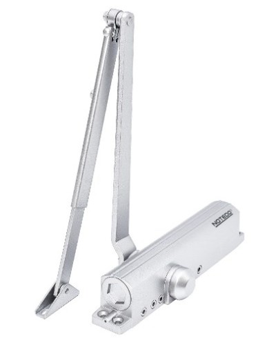 Доводчик NOTEDO DC-030-130 EN2-5, с рычажной тягой, DA+BC, (белый) в Рубцовске Доводчики Pintop.ru