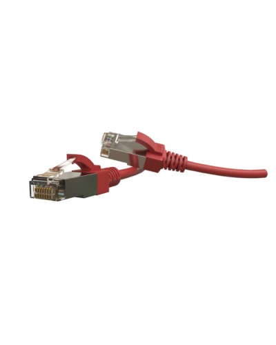 Патч-корд S/FTP Hyperline (PC-LPT-SFTP-RJ45-RJ45-C6-5M-LSZH-RD) в Рубцовске Патчкорды (медные) Pintop.ru