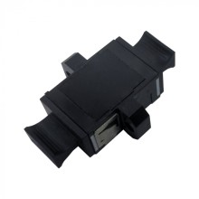 Адаптер оптический MPO тип B (Key-up/Key-up), с фланцами, черный LANMASTER (LAN-MPO-BM-MM)