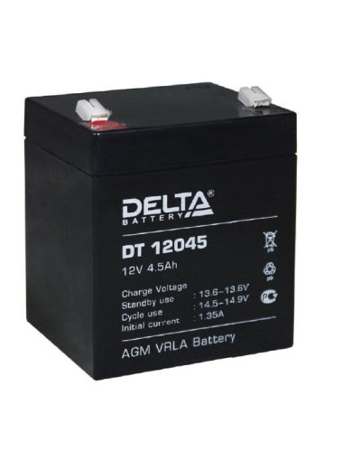 Аккумулятор свинцово-кислотный Delta DT 12045 в Рубцовске Электротехническое оборудование Pintop.ru