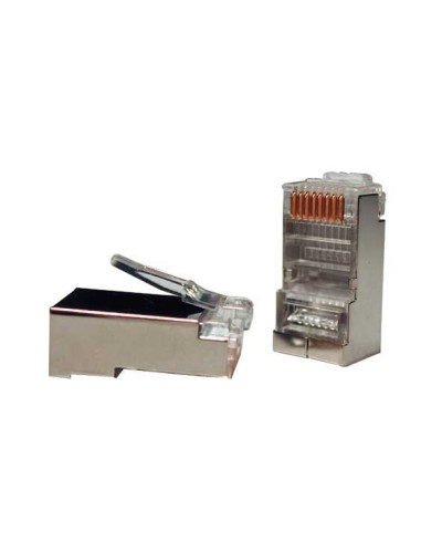Разъем RJ-45 кат.5е под витую пару Cabeus 8P8C-SH в Рубцовске Коннекторы и разъемы Pintop.ru