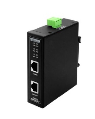 OSNOVO Midspan-1/303X(Booster) Промышленный PoE-инжектор в Рубцовске Системы видеонаблюдения Pintop.ru