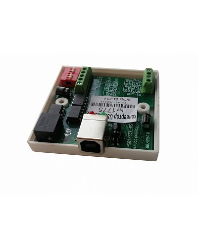 Конвертер для объединения контроллеров AT-SN в сеть AccordTec Конвертер RS-485/USB в Рубцовске Дополнительное оборудование для СКУД Pintop.ru