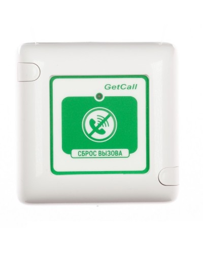 Кнопка сброса проводная Getcall GC-0421W1 в Рубцовске Переговорные устройства Pintop.ru