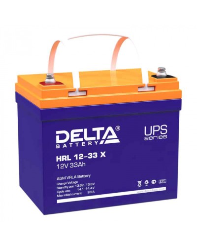 АКБ 12 - 33 Delta HRL 12-33 X в Рубцовске Электротехническое оборудование Pintop.ru