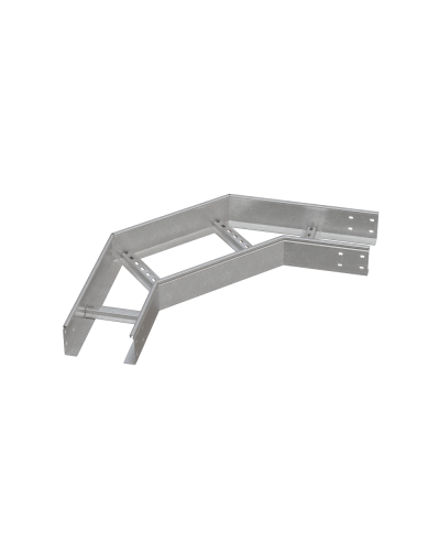 Угол лестничный горизонтальный 90 гр. 100х200х1,5 мм INOX304 N КМ-Профиль (LGL90-100-200-1.5 INOX304 N) в Рубцовске Аксессуары для лотков Pintop.ru