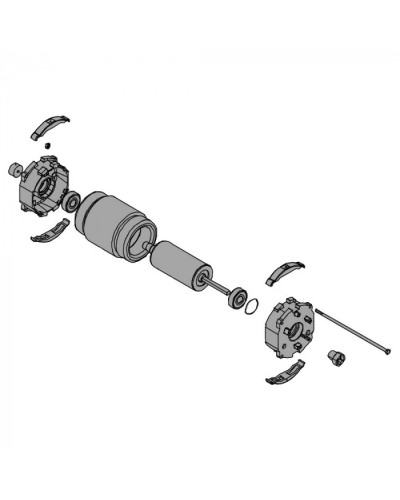 Электродвигатель АХ402304, AX412306, AX71230 Came 119RID313 в Рубцовске Запчасти для шлагбаумов и автоматики Pintop.ru
