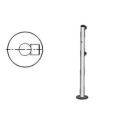 Стойка ограждения с отверстием под фиксатор базовая Oxgard Стойка ограждения с отверстием под фиксатор базовая (ВЗР 1702.02-05)