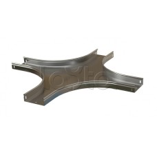 Ответвитель X-образный горизонтальный плавный Hyperline RST-CXS-500-100-0,8-R100-SZ