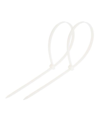 Стяжка нейлоновая неоткрывающаяся, безгалогенная (halogen free) 150x2.5мм, белая (100 шт) в Рубцовске Стяжки-хомуты Pintop.ru