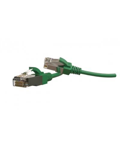 Патч-корд S/FTP Hyperline (PC-LPT-SFTP-RJ45-RJ45-C6-3M-LSZH-GN) в Рубцовске Патчкорды (медные) Pintop.ru