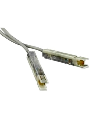 Патч-корд 110 тип - 110 тип, 1 пара, 2 м, серый LANMASTER LAN-P1-P1-2m в Рубцовске Патч-корды и пигтейлы Pintop.ru