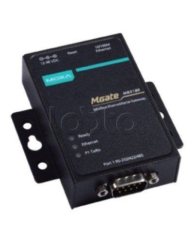 Преобразователь Modbus-RTU/ASCII в Modbus/TCP Moxa MGATE MB3180 в Рубцовске Дополнительное оборудование для ОПС Pintop.ru