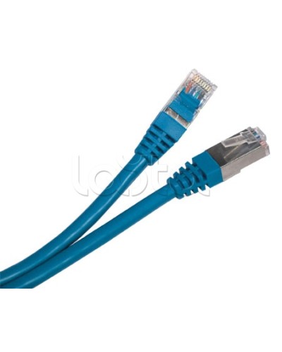 Патч-корд RJ45-RJ45, 4 пары, STP, кат.5е, LSZH (2м) Hyperline PC-LPM-STP-RJ45-RJ45-C5e-2M-LSZH-BL в Рубцовске Патчкорды (медные) Pintop.ru
