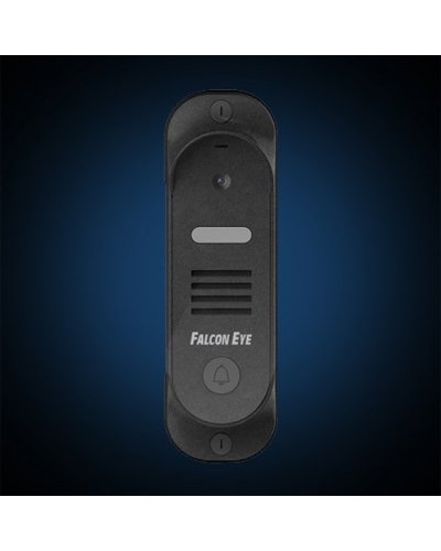 Вызывная панель видеодомофона Falcon Eye FE-Push HD (графит) в Рубцовске Вызывные видеопанели малоабонентные Pintop.ru