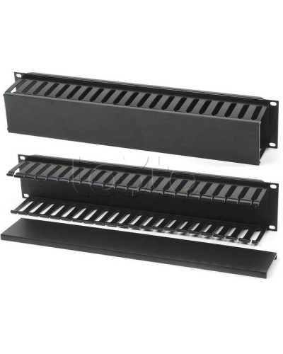 Организатор кабельный с крышкой, 19 Hyperline (CM-2U-PL-COV) в Рубцовске Аксессуары для кабель-канала Pintop.ru