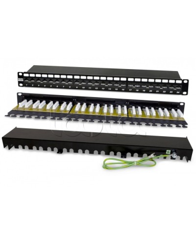 Патч-панель Hyperline PP2-19-24-8P8C-C6A-110D в Рубцовске Патч панель Pintop.ru