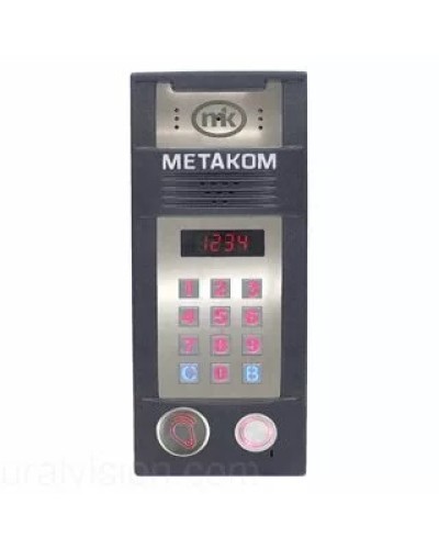 Многоабонентый антивандальный блок вызова со встроенной видеокамерой Метаком MК2018-RFMFV в Рубцовске Блоки вызова многоабонентные Pintop.ru