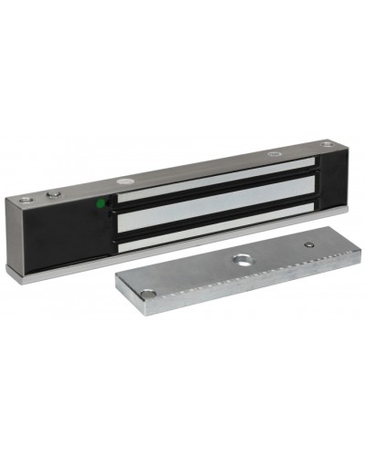 Smartec ST-EL323DLW-SS - Электромагнитный замок, уличное исполнение, СИД, датчик положения двери, IP68, нержавеющая сталь, усилие 320-340 кг. в Рубцовске Электромагнитные замки Pintop.ru