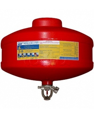 Модуль порошкового пажаротушения ПОЖТЕХНИКА МПП-12/93 МИГ (температура срабатывания +93°С) (красный) в Рубцовске Модули порошковые Pintop.ru