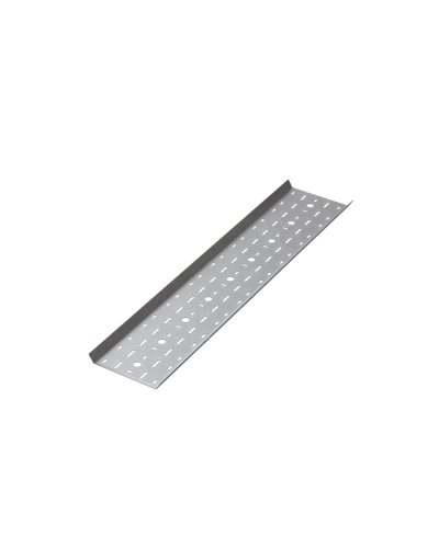 Дно лестничного лотка перфорированное 500х1,0 L3000 мм КМ-Профиль (DLLP500-1.0-3000) в Рубцовске Кабельные лотки Pintop.ru
