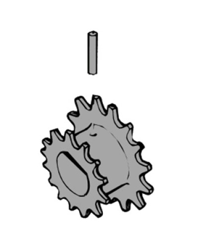 Звездочка выходная С100 Came 119RIC004 в Рубцовске Запчасти для шлагбаумов и автоматики Pintop.ru