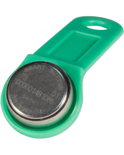 Ключ Tantos TM1990A iButton TS (зелёный) в Рубцовске Дополнительное оборудование для СКУД Pintop.ru
