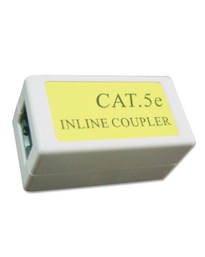 Адаптер проходной RJ-45 Cabeus CA-8P8C-C5e-WH в Рубцовске Проходные адаптеры Pintop.ru