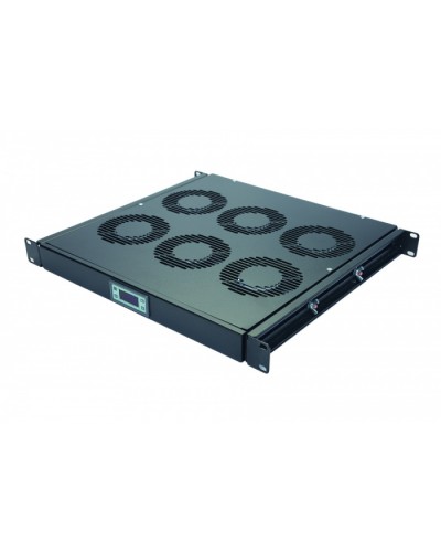 Панель вентиляционная с 6 вентиляторами, с контроллером Eurolan 60A-91-11-30BL в Рубцовске Вентиляторные модули Pintop.ru