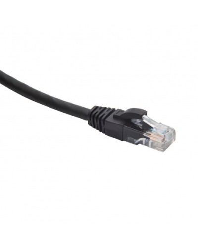 Шнур коммутационный U/UTP категория 5e LSZH нг(А)-HF 2,0 м, черный Datarex DR-181909 в Рубцовске Патчкорды (медные) Pintop.ru