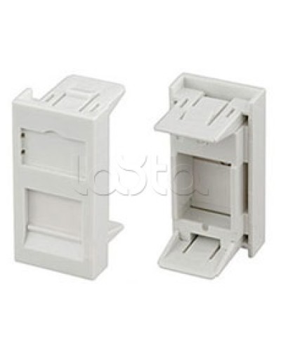 Вставка для 1 модуля формата Keystone Jack Hyperline SIP2-1K-M45-22.5 в Рубцовске Модули Keystone Pintop.ru