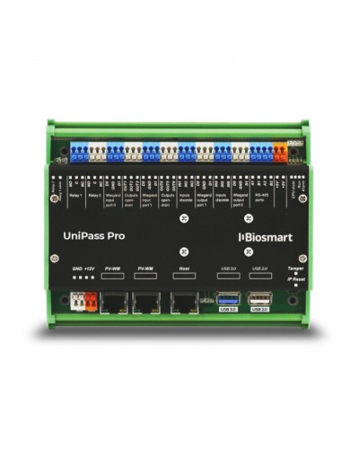 Контроллер управления доступом в бесконтактных СКУД и системах учета рабочего времени по венам ладони и RFID-картамBioSmart UniPass Pro в Рубцовске Контроллеры Pintop.ru