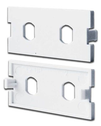 Вставка модульная под 2хST адаптера в розетку LAN-MB, белая LANMASTER LAN-MBP-2ST-WH в Рубцовске Коннекторы Pintop.ru