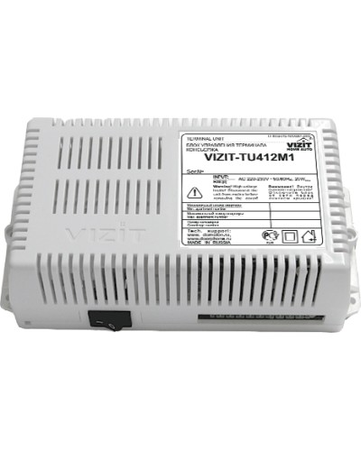 Блок управления терминала консьержа Vizit-TU412M1 в Рубцовске Блоки управления многоабонентные Pintop.ru